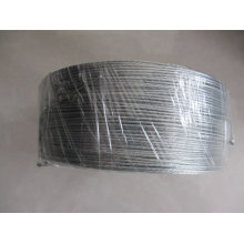 Hot dipped galvanized twisted wire